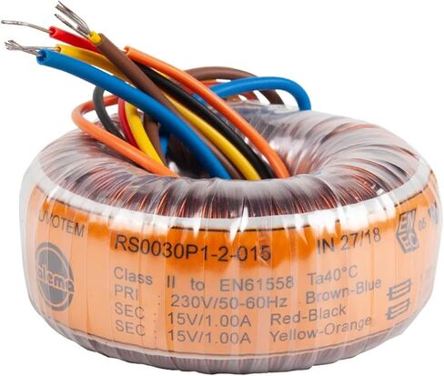 Double 6V 9V 12V 15V 18V 25V Ring Transformer 30VA Ring Cow(30W Dual 25v) in Saudi Arabia