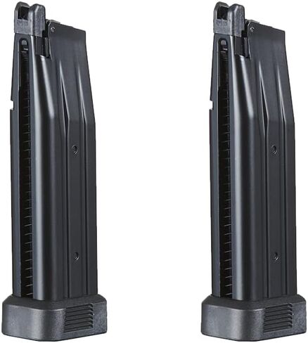 لانسر التكتيكية LTX-7 STRYK 28 طلقة Hi-Capa Green Gas Airsoft Magazine عبوتان in Saudi Arabia