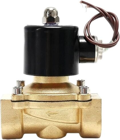 1/2" 3/4" 1" 1-1/4" 1-1/2" 2" inch Normally Closed Brass Solenoid Valve 220VAC 24 Hours Continuous Operation Solenoid Valve(34) in Saudi Arabia