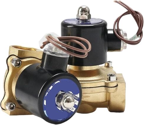 1/2" 3/4" 1" 1-1/4" 1-1/2" 2" inch Normally Closed Brass Solenoid Valve 220VAC 24 Hours Continuous Operation Solenoid Valve(34) in Saudi Arabia
