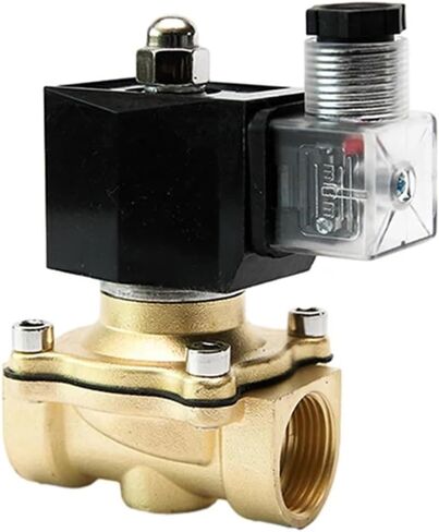 DN20 النحاس صمام الملف اللولبي المقاوم للماء IP65 صمام التبديل مغلق عادة صمام المياه (NPT_24VDC) in Kuwait
