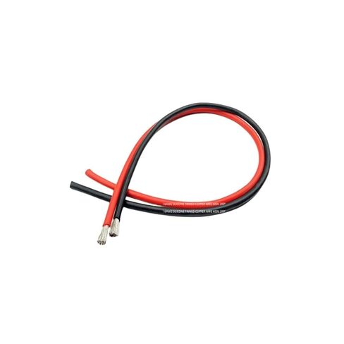 10AWG Silicone Wire 10ft, Ultra Flexible 10 Gauge Stranded Wire, Tinned Copper - Battery, Automotive, Solar, Inverter (Black 5ft + Red 5ft) in Saudi Arabia