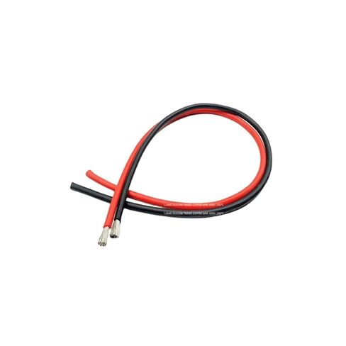 10AWG Silicone Wire 10ft, Ultra Flexible 10 Gauge Stranded Wire, Tinned Copper - Battery, Automotive, Solar, Inverter (Black 5ft + Red 5ft) in Saudi Arabia