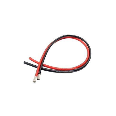 10AWG Silicone Wire 10ft, Ultra Flexible 10 Gauge Stranded Wire, Tinned Copper - Battery, Automotive, Solar, Inverter (Black 5ft + Red 5ft) in Saudi Arabia