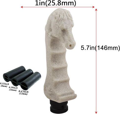 Abfer Car Shifter Knob Manual Shift Handle Gear Lever Knobs Car Shifting Stick Fit MT Automatic Transmission Vehicles in Saudi Arabia