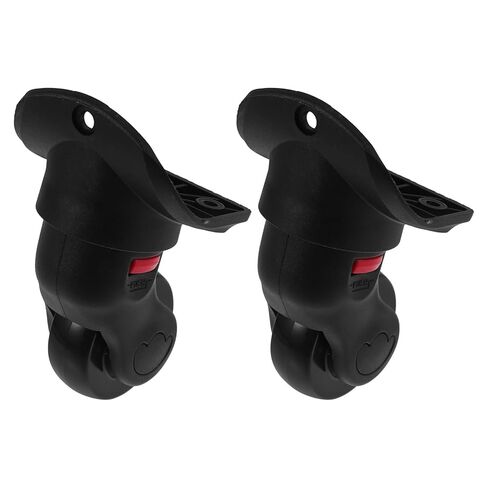 2pcs Suitcase Luggage Wheels Replacement: Mute Swivel Caster Wheels with Ball Bearing for Replacement Luggage Travel Suitcase Bag in Saudi Arabia