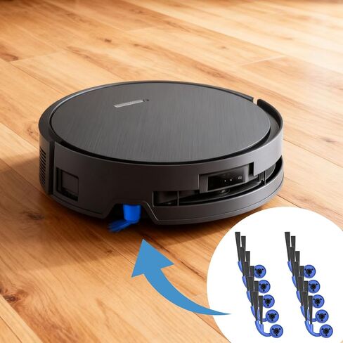 10 قطع فرشاة جانبية مناسبة للمكنسة الكهربائية الروبوتية Ecovacs Deebot X9 Pro Omni/X9 Pro، لملحقات تنظيف حافة الزوايا من سلسلة Omni in Saudi Arabia