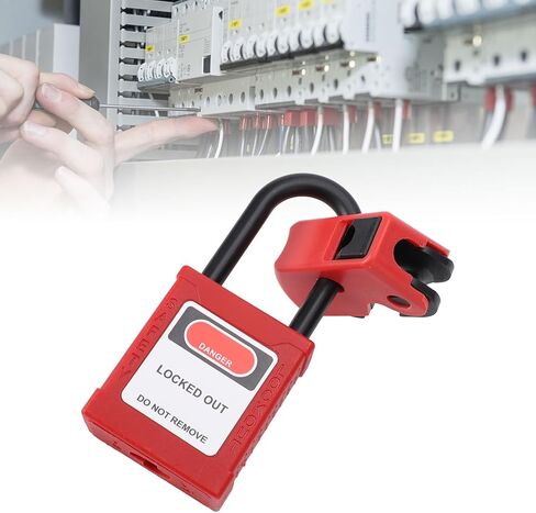 قفل Tagout Kit الكهربائية، مجموعة Tagout للقفل تتضمن أقفال Loto الحمراء وجهاز قفل قواطع الدائرة، قاطع عالمي متعدد الأقطاب للنظام الكهربائي الصناعي وأجهزة الصمامات in Saudi Arabia