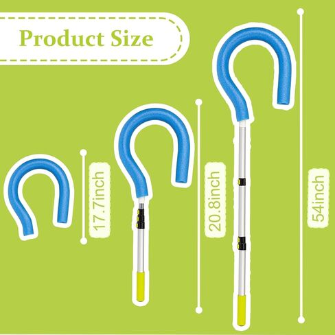 Volleyball Spike Trainer with Adjustable Pole, Volleyball Hitting Trainer with Question Mark Hook,Double Handed-Bead,Hanging Volleyball Training Belt and Volleyball Spike Assist Strap(No Ball) in Saudi Arabia