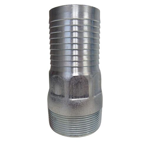 (عبوتان) حلمات من الفولاذ المجلفن MNPT x Hose Barb King مقاس 2 بوصة in Saudi Arabia