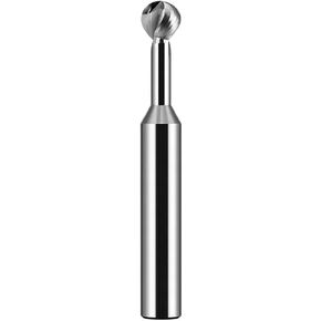 HRC60 كربيد الكرة على شكل حرف T قاطعة الطحن 3D النقش المصاصة نهاية مطحنة R0.5-R10 قطع لولبية CNC راوتر بت (للألومنيوم، R3.5) in Kuwait