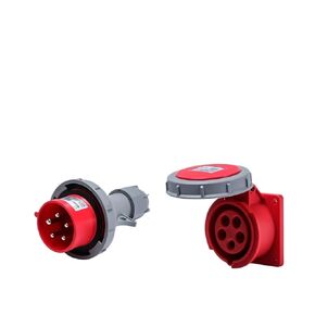 Industrial Aviation and Socket Set Coupler 16a32a Male and Female Butt Power Connector IP67 Waterproof 3/4/5 core(5 core 16A Plug Concealed) in Saudi Arabia