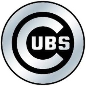 Chicago Cubs MLB Silver Auto Emblem in Kuwait