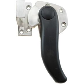 Stainless Steel Convex Door S-Shaped Rotating Handle Industrial Machinery Cabinet Door Handle 1Pcs(Left) in Saudi Arabia