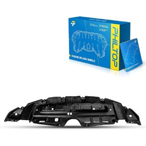 PHILTOP محرك سبلاش درع الجبهة السفلية غطاء المحرك تحت غطاء درع السيارة مناسب لـ 2015-2018 Ford Focus L 4 2.0T/2.0L استبدال # FO1228150 in Kuwait