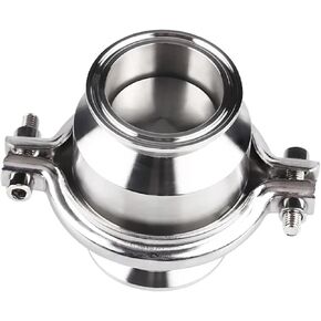 1/2 3/4 1 2 Inch Sanitary Tri Clamp Check Valve Food Grade SS304 Non Return Valve 1Pcs(OD63 x Clamp 77.5) in Saudi Arabia