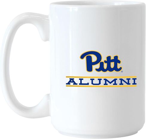 Logo Brands NCAA Alumni 15 oz Ceramic Coffee Mug — Ergonomic Handle | Microwave Safe | 15 Fluid Ounces | Alumni Design in Saudi Arabia
