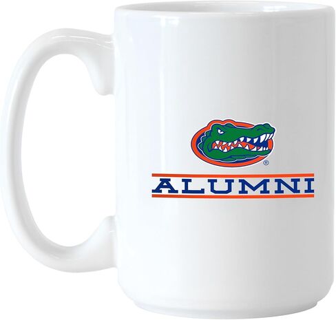 كوب قهوة من السيراميك يحمل شعار العلامات التجارية NCAA Alumni سعة 15 أونصة - مقبض مريح | آمن للاستخدام في الميكروويف | 15 أونصة سائلة | تصميم الخريجين in Kuwait