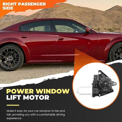 68143987AA Front Left Driver Side Windows Regulator Motor Compatible with Charger 2011-2023 300 2011-2023 Window Lift Motor in Saudi Arabia