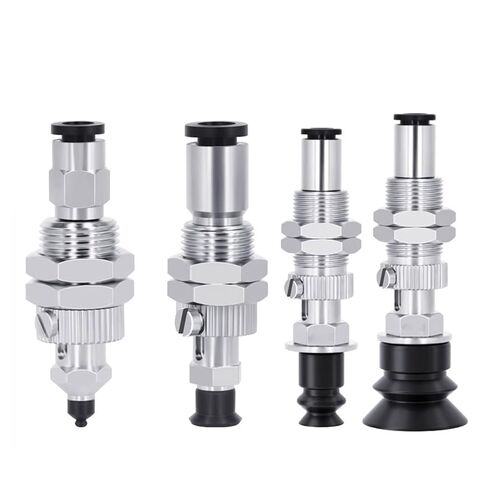 1Pcs VPC-2/3/4/6/8/10/15/20/30/40/50RN-4J/6J Metal Connecting Rod Black NBR Industry Vacuum Suction Cup Set(VPC15RN6J) in Saudi Arabia