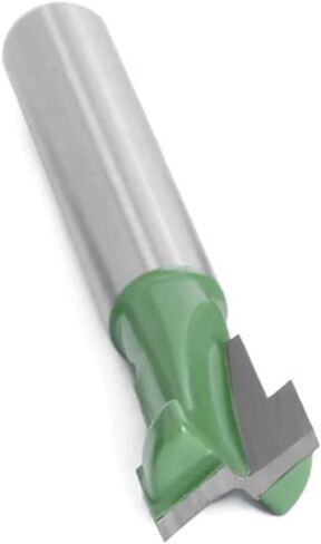 1 قطعة 1/4 بوصة عرقوب 6.35 مم T-Slot Cutter Router Bit Set Hex Bolt Key Hole Bit T Slotting Milling Cutter لأعمال النجارة الخشبية MC01190 (6 مم عرقوب، 1 قطعة 9.52 مم) in Kuwait