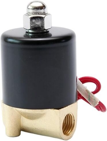1/4 "DN08 صمام الملف اللولبي النحاسي المغلق عادة 24VAC 220VAC 24VDC 12VDC 110VAC صمام الملف اللولبي (BSP_12VDC) in Kuwait