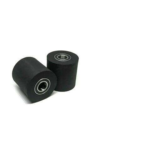 1 قطعة 10x35x35 بكرة ضغط البولي يوريثين مزدوجة المحمل PUT680035-35 قطر 35 مم 10 مم قطر الثقب PU محمل 10 * 35 * 35 بكرة مطاطية (6 × 35 × 20 مم) in Kuwait
