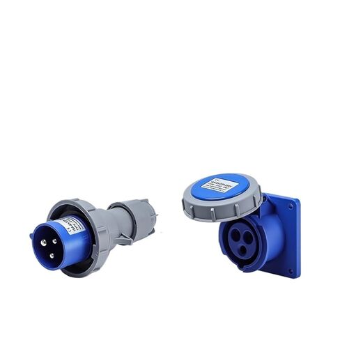 Industrial Aviation and Socket Set Coupler 16a32a Male and Female Butt Power Connector IP67 Waterproof 3/4/5 core(5 core 16A Plug Concealed) in Saudi Arabia