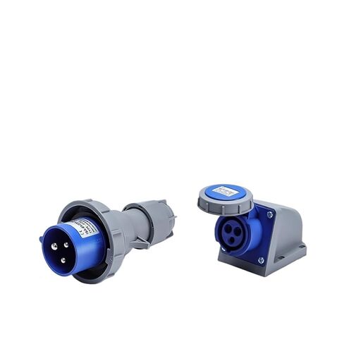 Industrial Aviation and Socket Set Coupler 16a32a Male and Female Butt Power Connector IP67 Waterproof 3/4/5 core(5 core 16A Plug Concealed) in Saudi Arabia