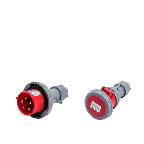Industrial Aviation and Socket Set Coupler 16a32a Male and Female Butt Power Connector IP67 Waterproof 3/4/5 core(5 core 16A Plug Concealed) in Saudi Arabia
