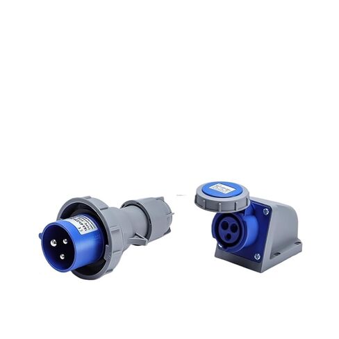 Industrial Aviation and Socket Set Coupler 16a32a Male and Female Butt Power Connector IP67 Waterproof 3/4/5 core(5 core 16A Plug Concealed) in Saudi Arabia