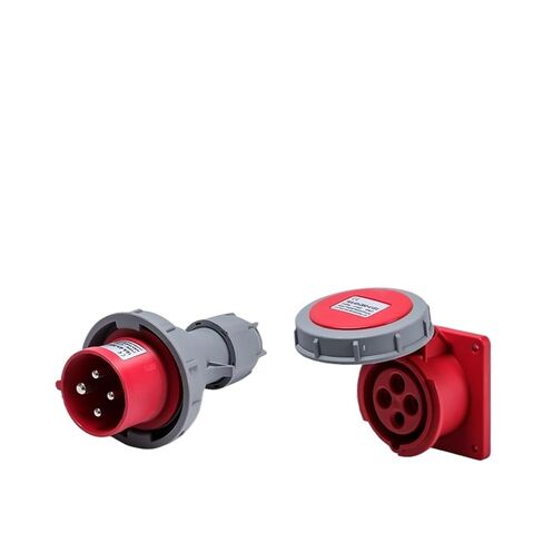 Industrial Aviation and Socket Set Coupler 16a32a Male and Female Butt Power Connector IP67 Waterproof 3/4/5 core(5 core 16A Plug Concealed) in Saudi Arabia