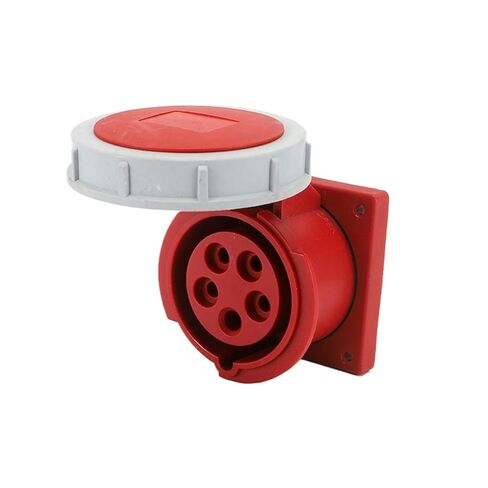 Waterproof Industrial Concealed Socket LX-3152-16A, LX-3252-32A Industrial Concealed Socket IP67 Five-Hole Socket(LX-3252-32A) in Saudi Arabia