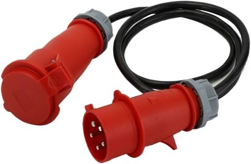 LX-013N-16A, LX-023N-32A 415v 5-Pole 3-Phase Extension Cord IP44 CE3P+E+N(LX-023N-32A) in Saudi Arabia