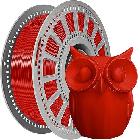 خيوط PETG 1.75 مم ±0.03 مم، 1 كجم، متوافقة مع Ender 3/Prusa، مقاومة للرطوبة، لا انسداد/أوتار، صلابة عالية، تناسب معظم طابعات FDM ثلاثية الأبعاد (أرجواني شفاف) in Saudi Arabia
