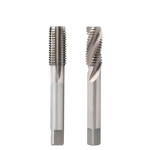 Screw Machine Thread Tap Drill Bits Straight Spiral Flute 2-56 4-40 5-40 6-32 8-32 12-24 3/16-24 1/4-20 1/2-13 5Pcs(Straight Flute,5PCS_ST12-24) in Saudi Arabia