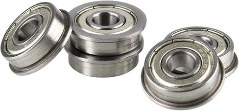 1pcs High Speed Miniature Flange Cup with Edge Bearing F604 605 606 607 608 609ZZ(F609ZZ 9x24x7mm) in Saudi Arabia