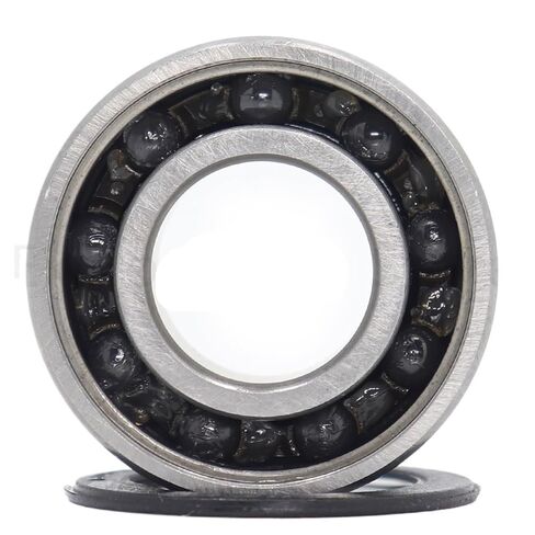 6002 محمل السيراميك الهجين 15x32x9mm ABEC-1 1 قطعة الأقواس السفلية للدراجة وقطع الغيار 6002RS Si3N4 الكرات in Kuwait