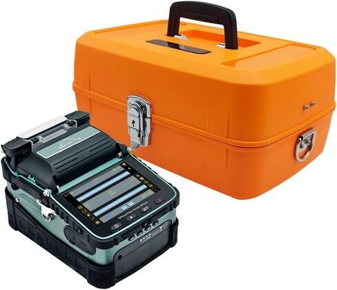 Motor 6 Optical Fiber Fusion Splicing Machine AI-6A+ Within Function OPM 850-1650NM and VFL 15mW in Saudi Arabia