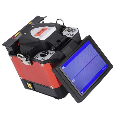 Optical Fiber Splicer 5.0 Inch Full Automatic Accurate FTTH Fiber Optic Splicer Machine (US Plug 100‑240V) in Saudi Arabia