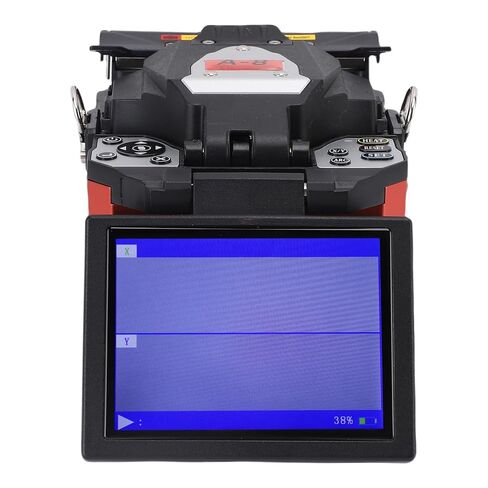 Optical Fiber Splicer 5.0 Inch Full Automatic Accurate FTTH Fiber Optic Splicer Machine (US Plug 100‑240V) in Saudi Arabia