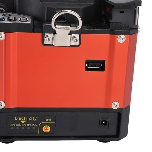 Optical Fiber Splicer 5.0 Inch Full Automatic Accurate FTTH Fiber Optic Splicer Machine (US Plug 100‑240V) in Saudi Arabia