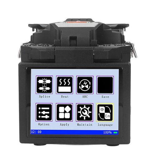 YWBL-WH Fiber Optic Splicer Automatic Fiber Splicing Machine with 5 Inch 800x480 Screen 400X Magnification LED Light for SM MM DS (US Plug) in Saudi Arabia