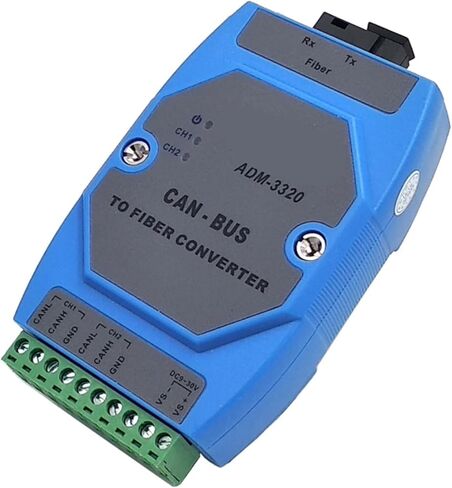ADM-3320-SC CanBus Bus Optical Fiber Converter CAN Bus Optical Terminal Machine Dual Fiber SC CAN Bus to Optical Fiber in Saudi Arabia