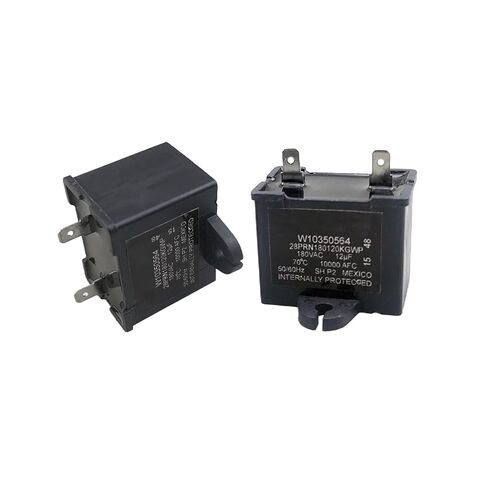 W10350564 WPW10350564 Refrigerator Run Capacitor Fit for Whirlpool for Sears Kenmore for Maytag and Other Brands Freezer Replace 2683570 in Saudi Arabia