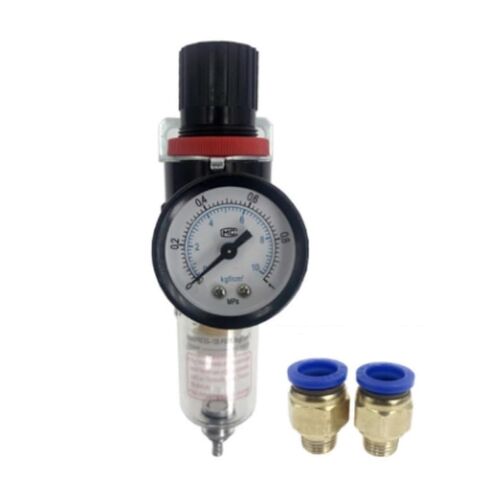 Afr-2000 1/4 Pneumatic Filter AFR2000 Air Compressor Filter Moisture Separator Pressure Regulator Oil-Water Separator Device(AFR-2000+PC12MM) in Saudi Arabia