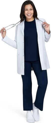 KOI Scrubs Essentials Connect Women’s Water Repellent 3-Pocket Lab Coat in Saudi Arabia
