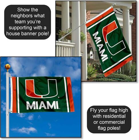 Hurricanes Stripes 3x5 Grommet Flag in Saudi Arabia
