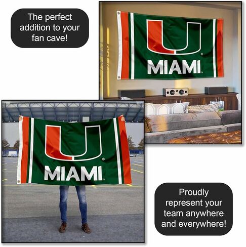 Hurricanes Stripes 3x5 Grommet Flag in Saudi Arabia