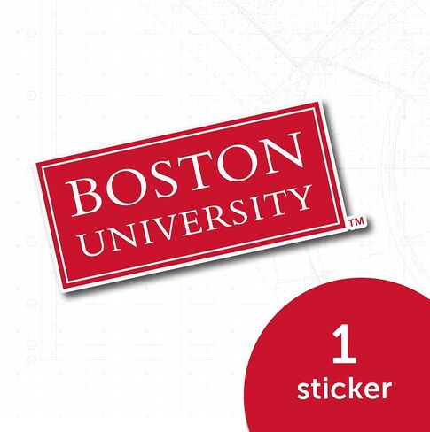 Desert Cactus Boston University Terriers BU Vinyl Decal Laptop Water Bottle Car Scrapbook Sticker (IND 20) in Saudi Arabia